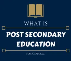 Post Secondary Education