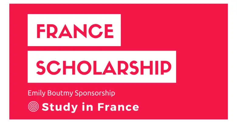 France Emily Boutmy Scholarship
