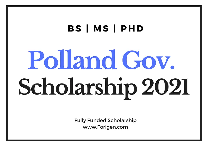 Poland Government Scholarships 20242025 Forigen