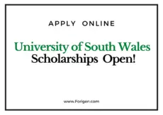 University of New South Wales (UNSW) Scholarship 2021 for international Students