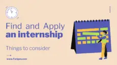 How to Find and Apply for an Internship in Internship Vacancies