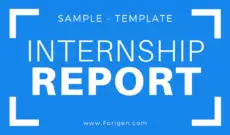Internship Report Outline, Template, Sample, Example How to Write an Internship Report