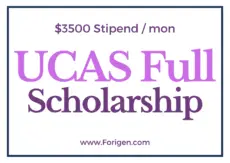 UCAS Scholarship for International Students 2021-2022 Call for Applications