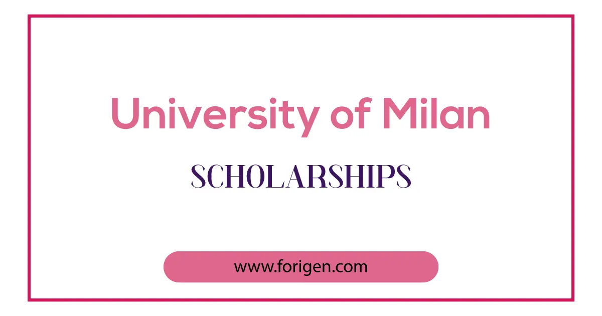 university of milan italy scholarships