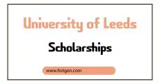 University of Leeds Scholarships