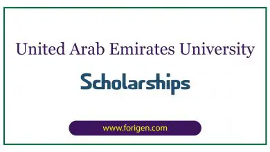 United Arab Emirates University Scholarships