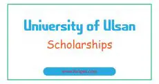University of Ulsan Scholarships