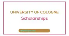 University of Cologne Scholarships