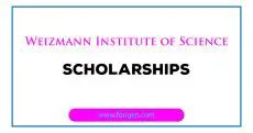 Weizmann Institute of Science Scholarships