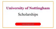 University of Nottingham Scholarships
