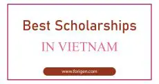 Best Scholarships in Vietnam