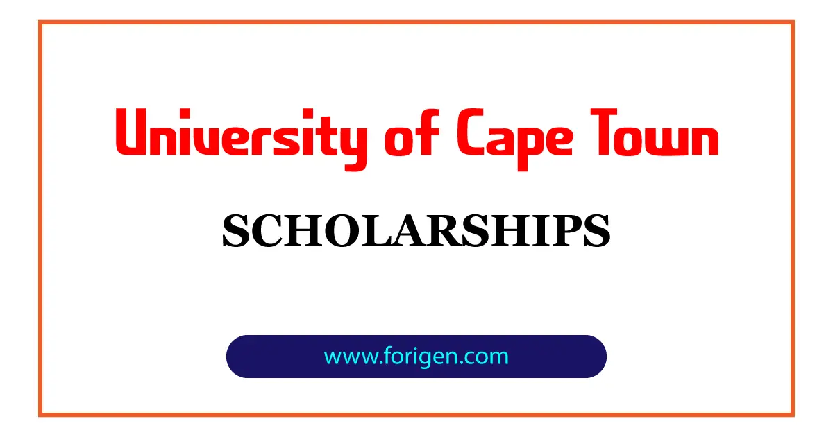 university of cape town scholarships for international students