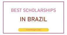 Best Scholarships in Brazil