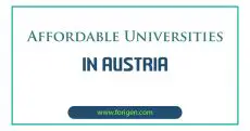 Affordable Universities in Austria