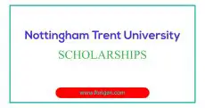 Nottingham Trent University Scholarships